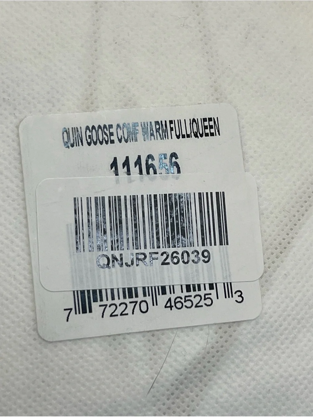 Quince Premium Goose down ultra warm comforter